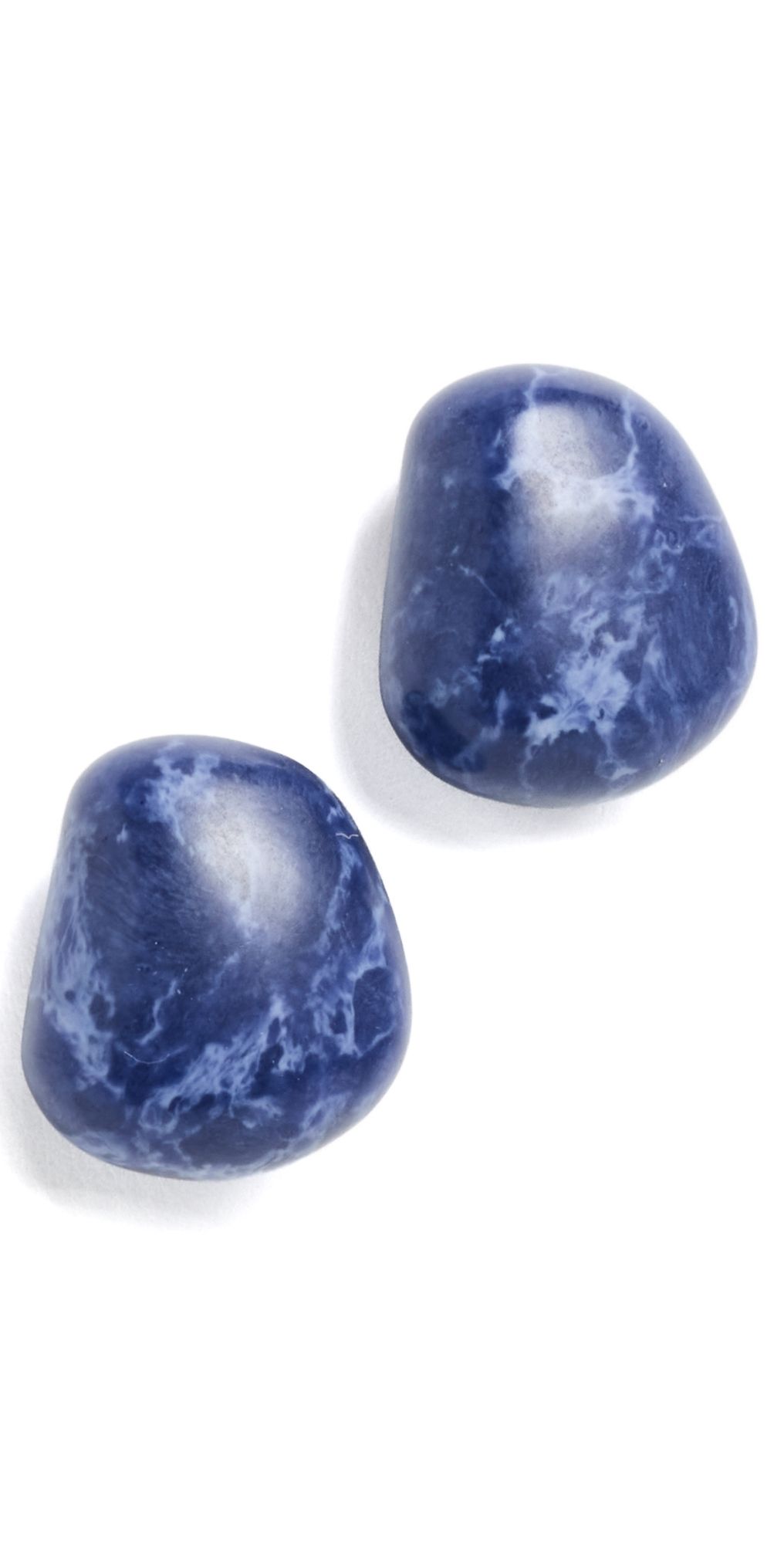 Lele Sadoughi Collector Baroque Stud Earrings Indigo One Size