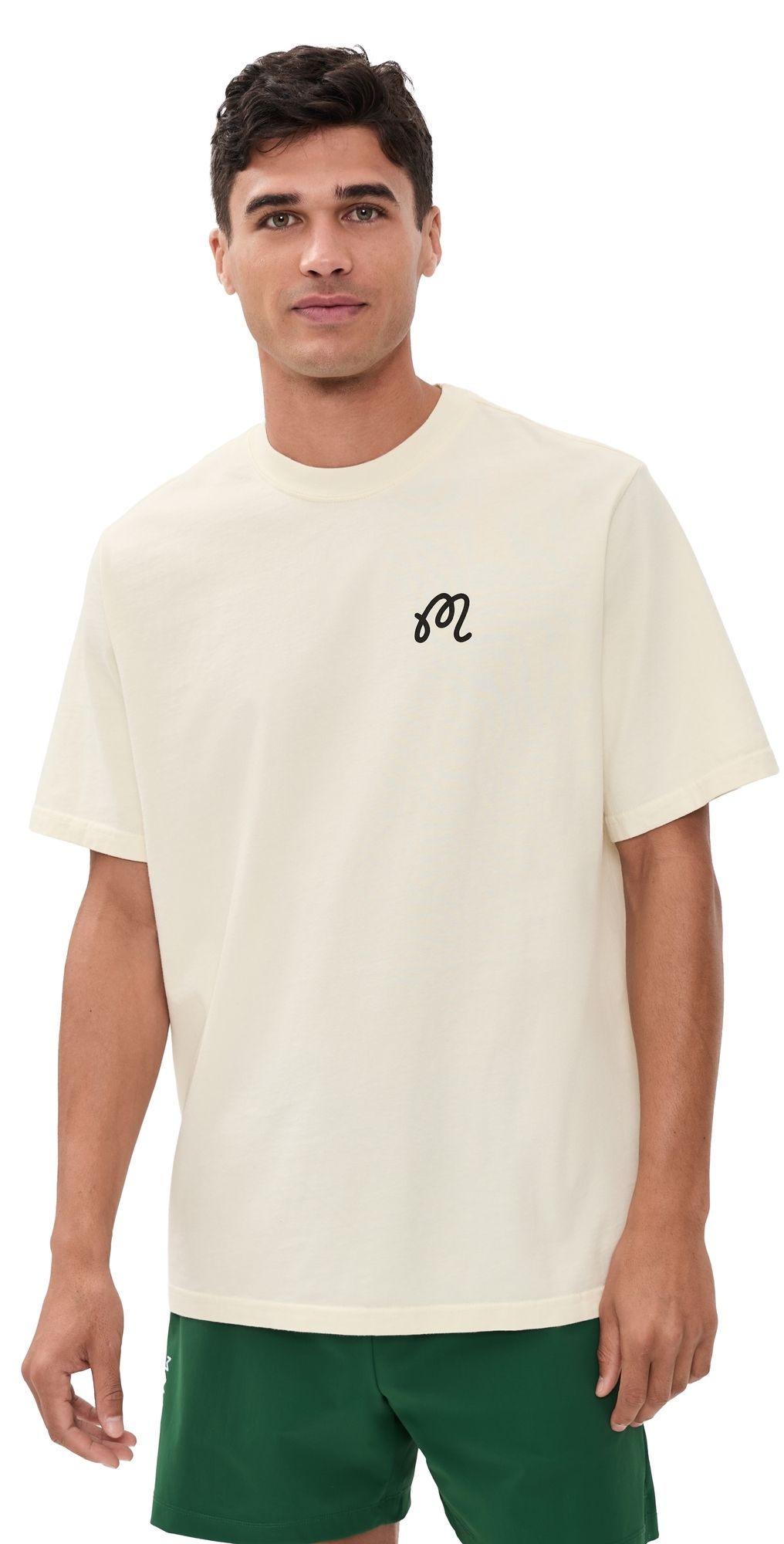 Malbon Bermuda Origin Tee Cream L