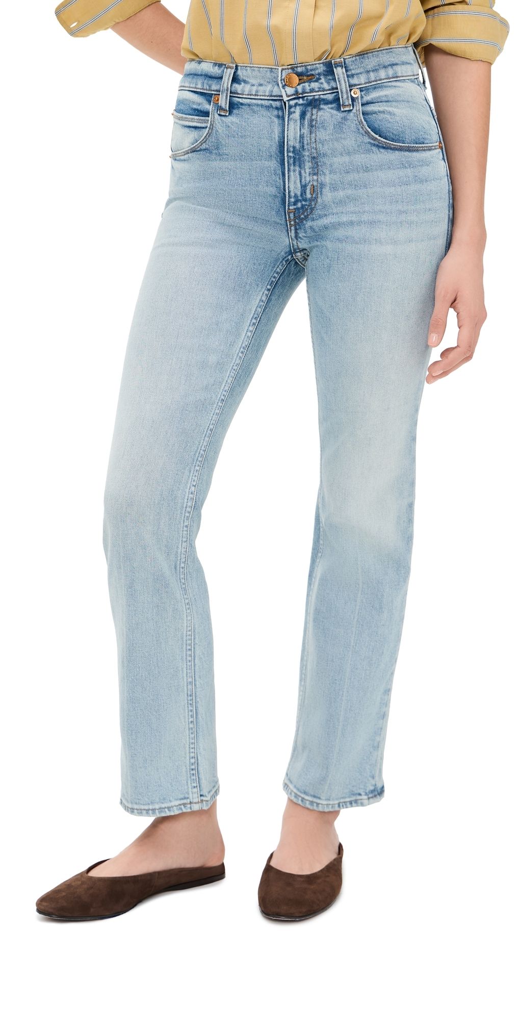 Jamie Haller The Rooney Mid Jeans In Light Vintage Light Vintage 28