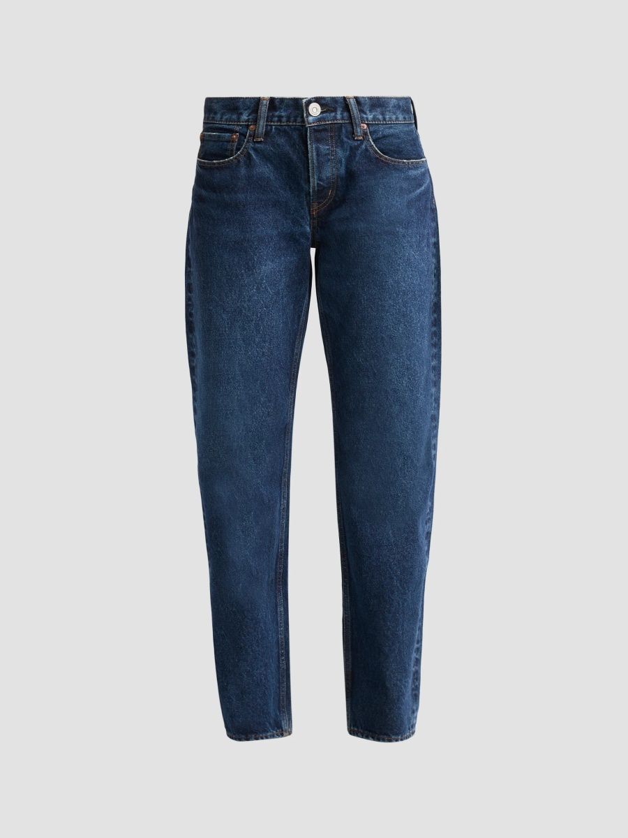 Moussy Vintage Women's Bedford Curved Boy Jeans - Dark Blue - Size 23