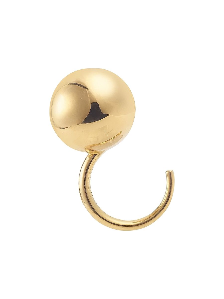 Women's 14K Yellow Gold Ball Ring - Yellow Gold - Size 7