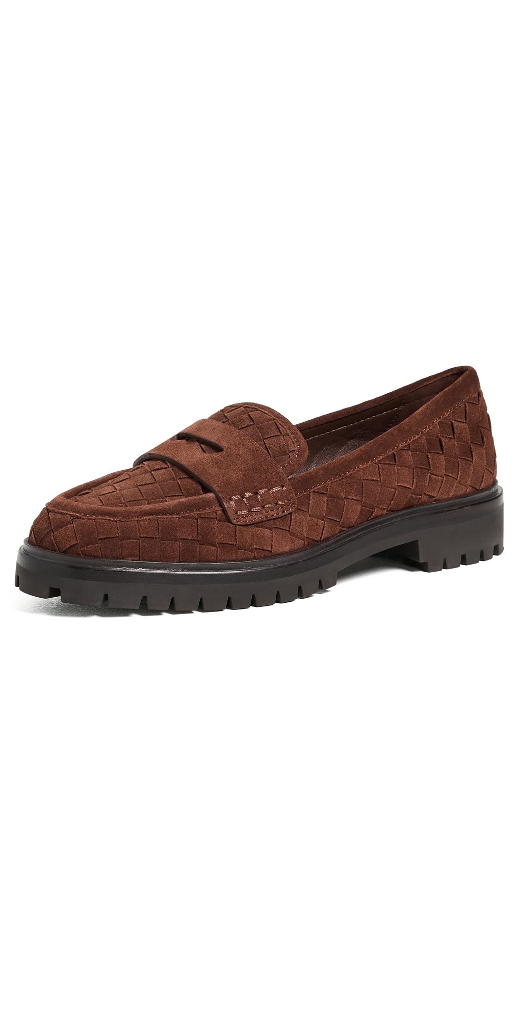 Loeffler Randall Rina Lug Sole Loafers Espresso 8.5