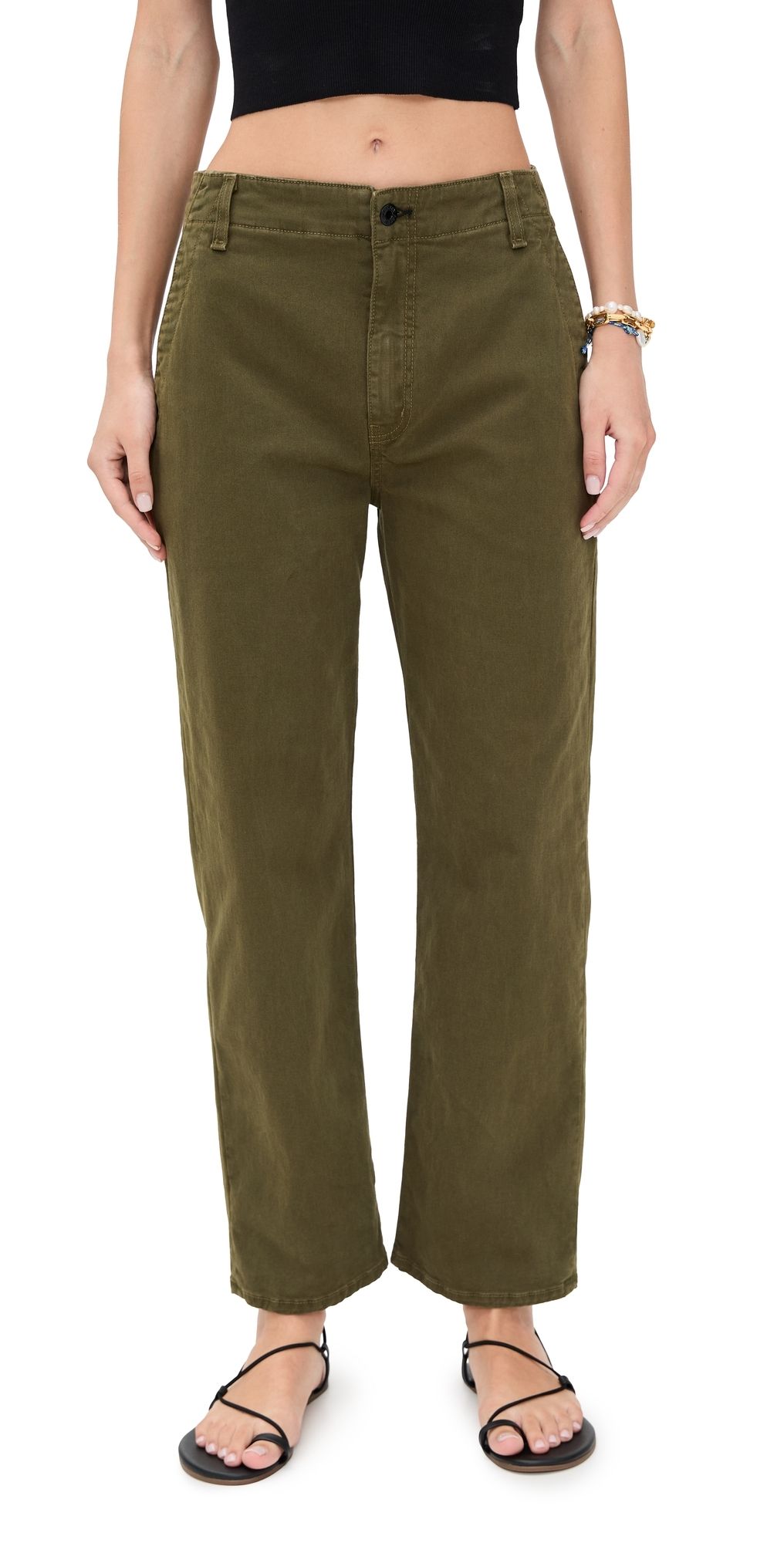 ASKK NY Twill Pants Safari Green 30