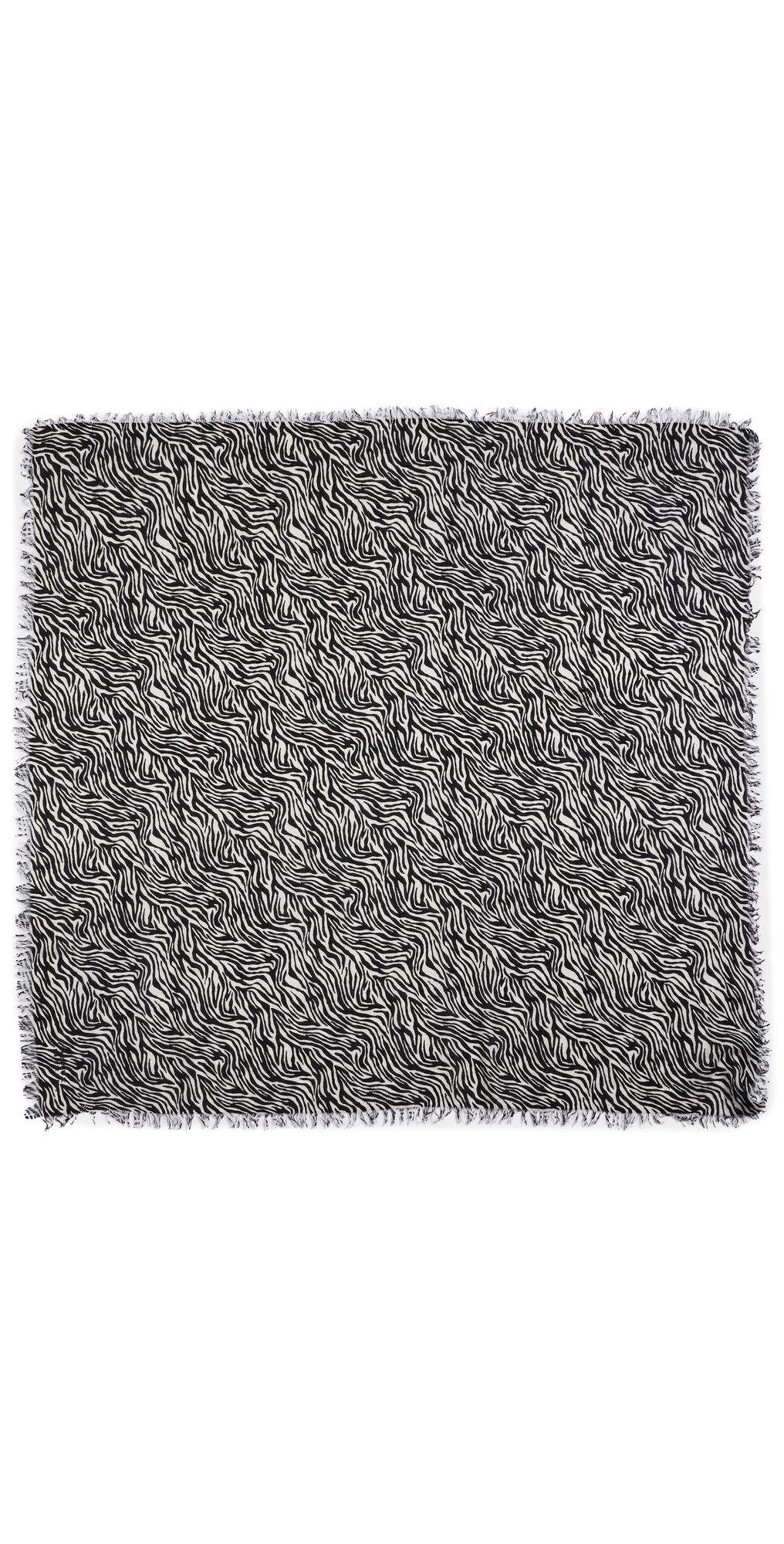Isabel Marant Alecia Scarf Zebra One Size