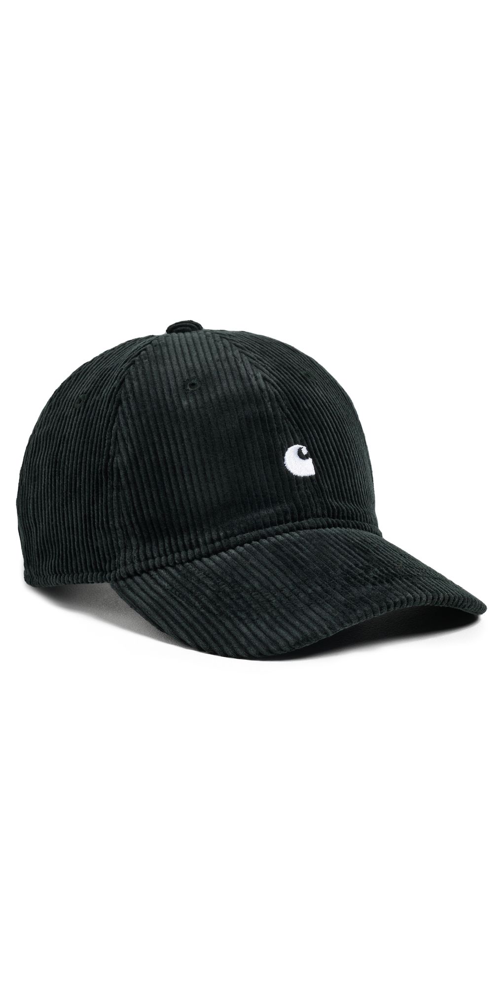 Carhartt WIP Harlem Corduroy Cap Raven/White One Size