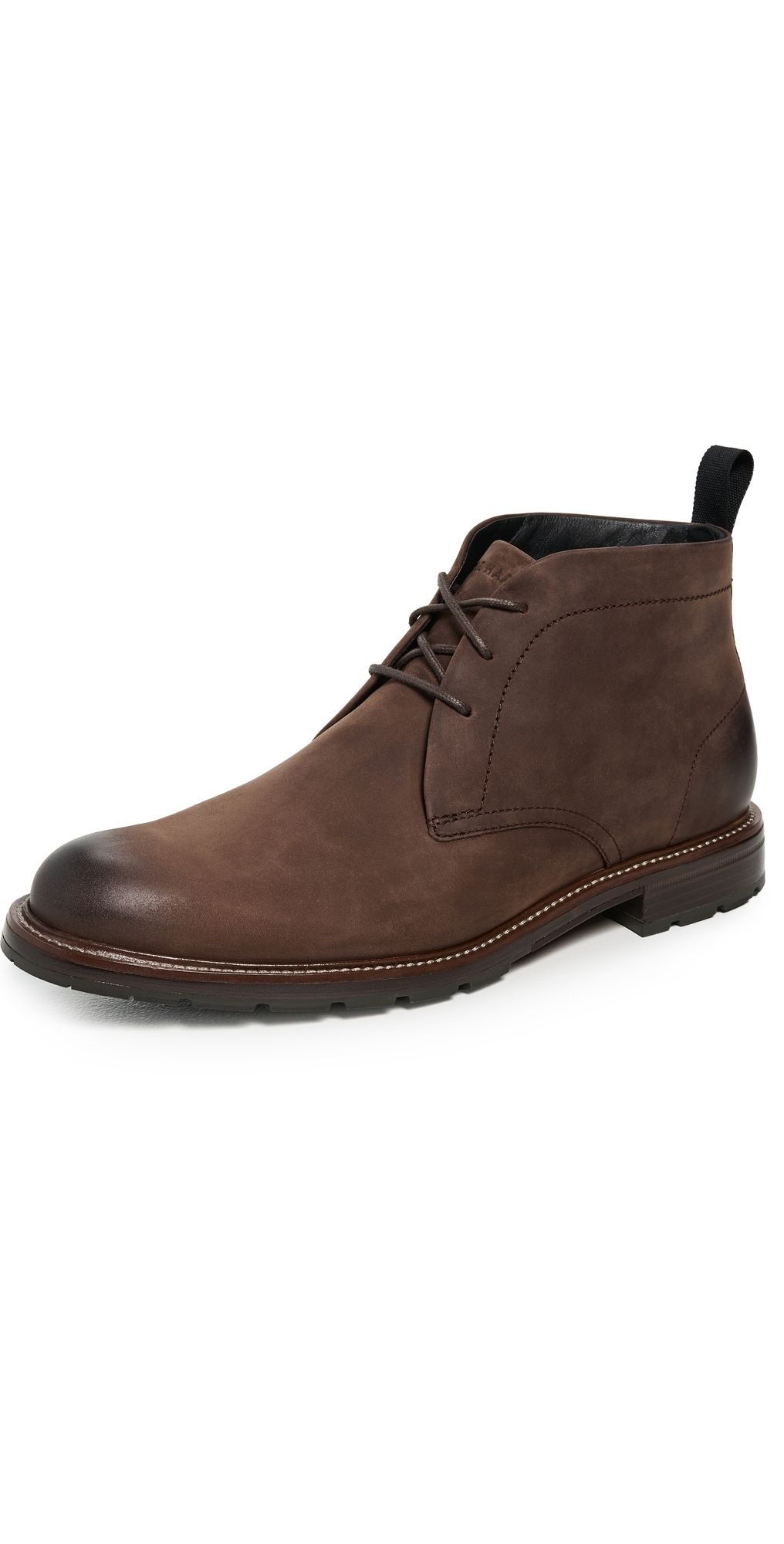 Cole Haan Roundhill Grand Chukka Boots Ch Dark Chocolate Nubuck 10