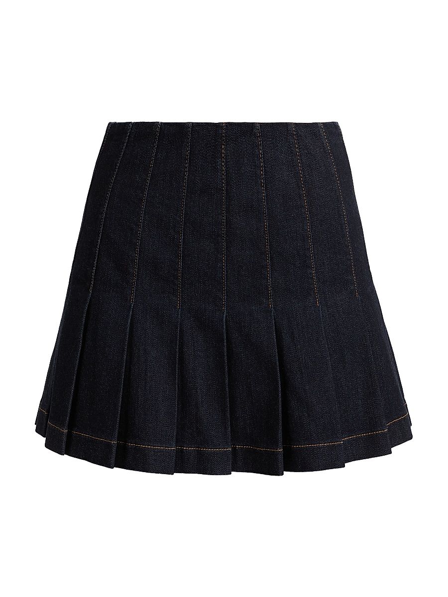 Women's Carter Denim Miniskirt - Dark Rinse - Size 32