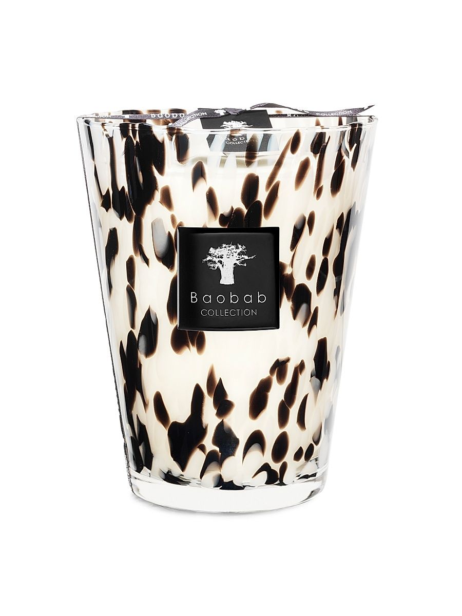 Pearls Max24 Black Candle