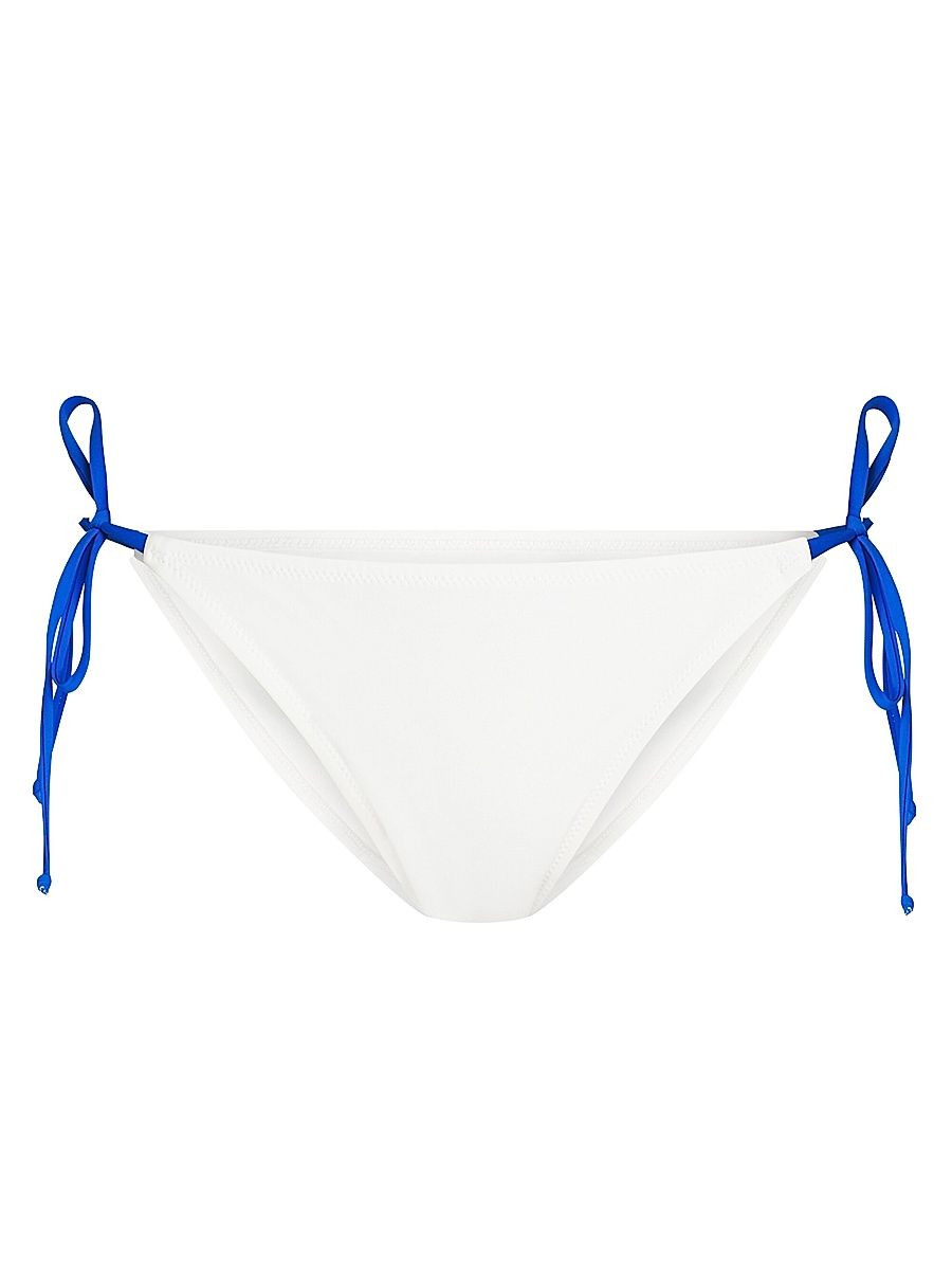 Women's Ibiza String Bikini Bottom - Off White - Size XL