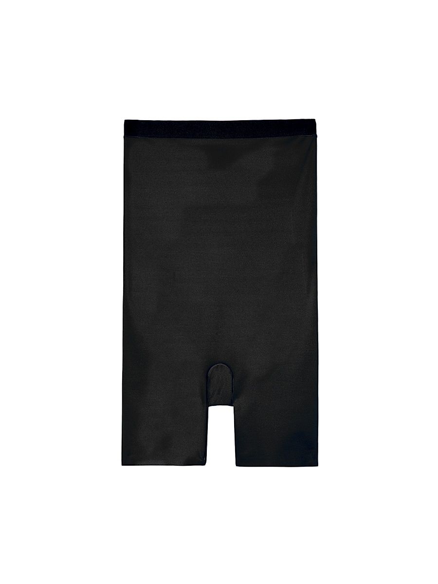 Women's Shape Revelation Hourglass Hi-Waist Thigh Shaper - Black - Size XL