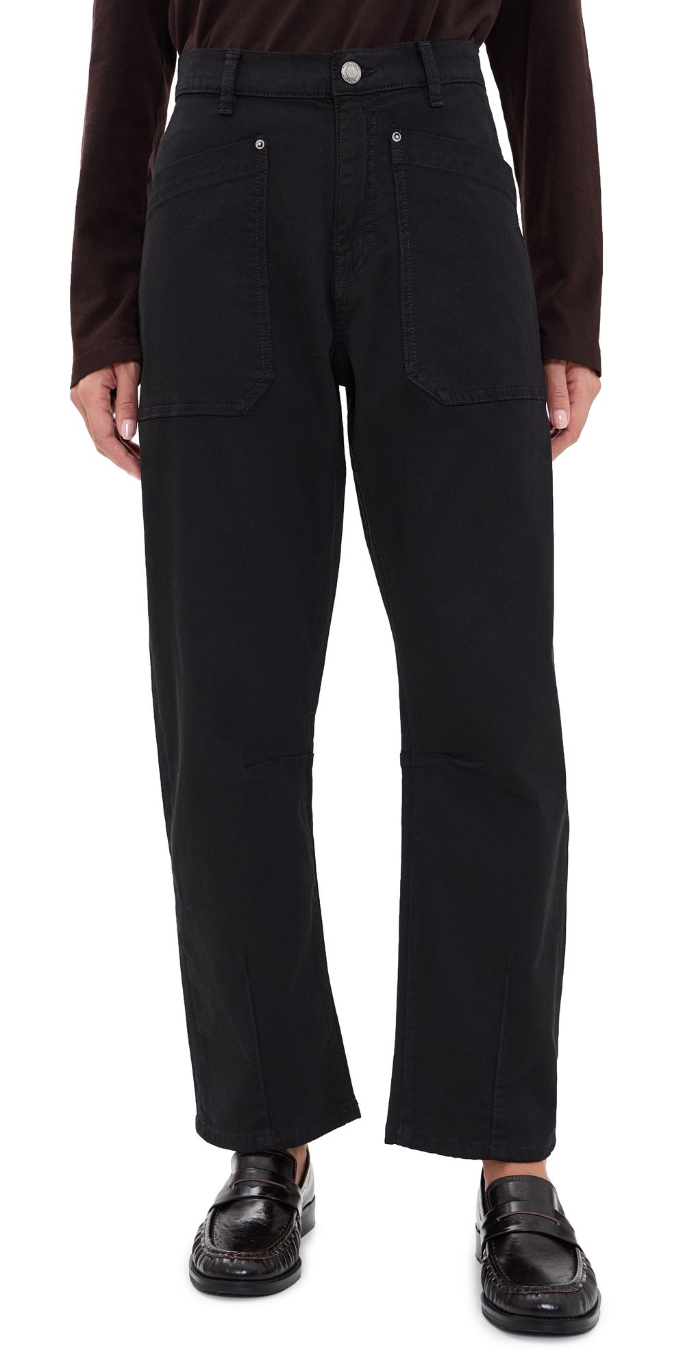 DL1961 Bilie Easy Barrel 27 Jeans Black 26