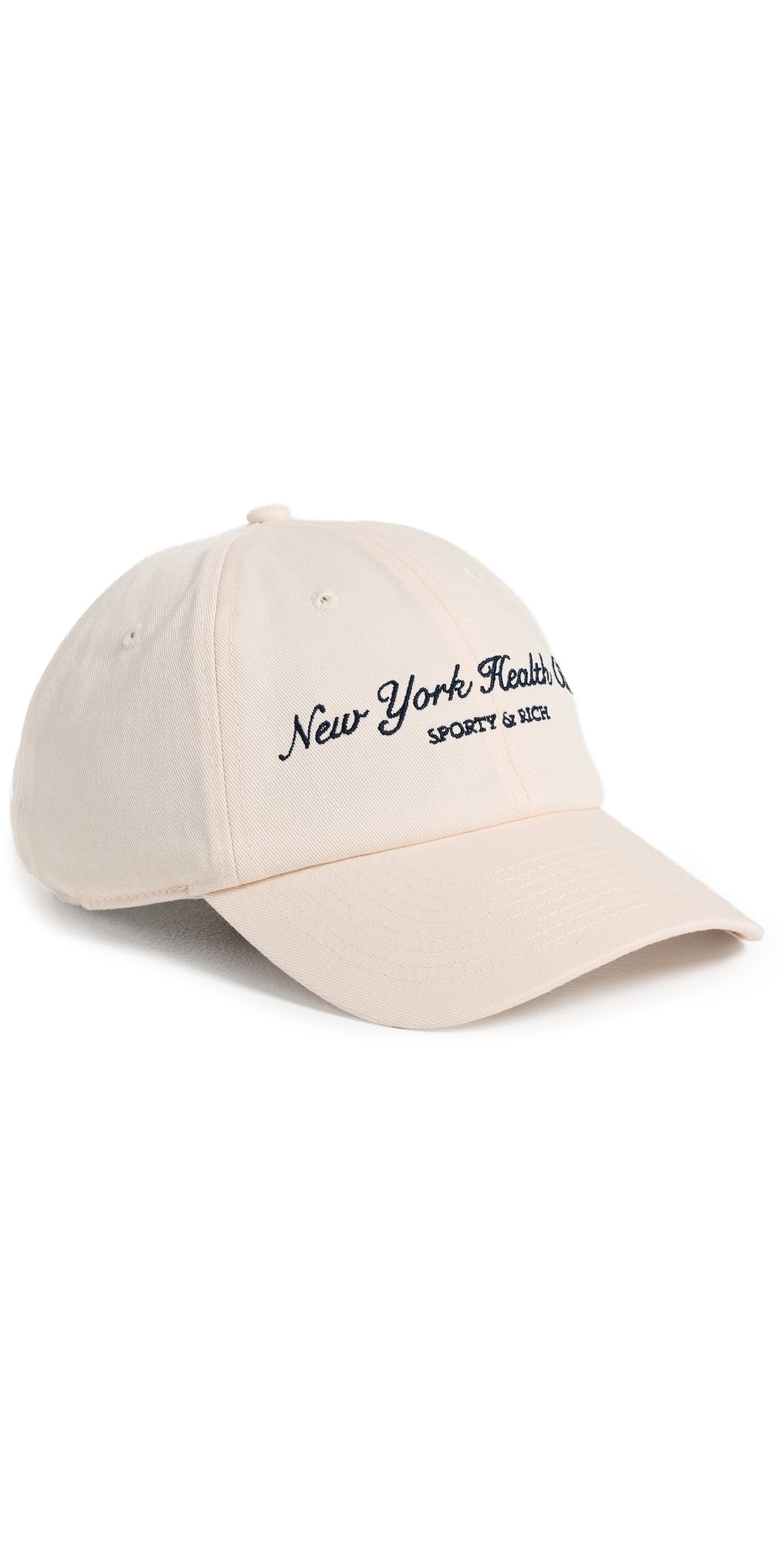 Sporty & Rich New York Health Club Cap Cream One Size