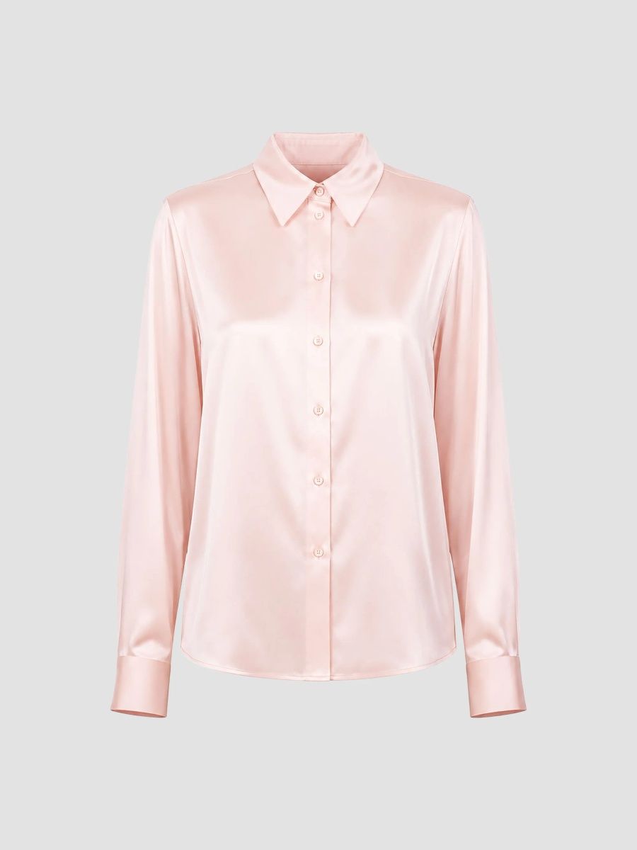 Callas Milano Women's Brooks Classic Shirt - Pink - Size 4