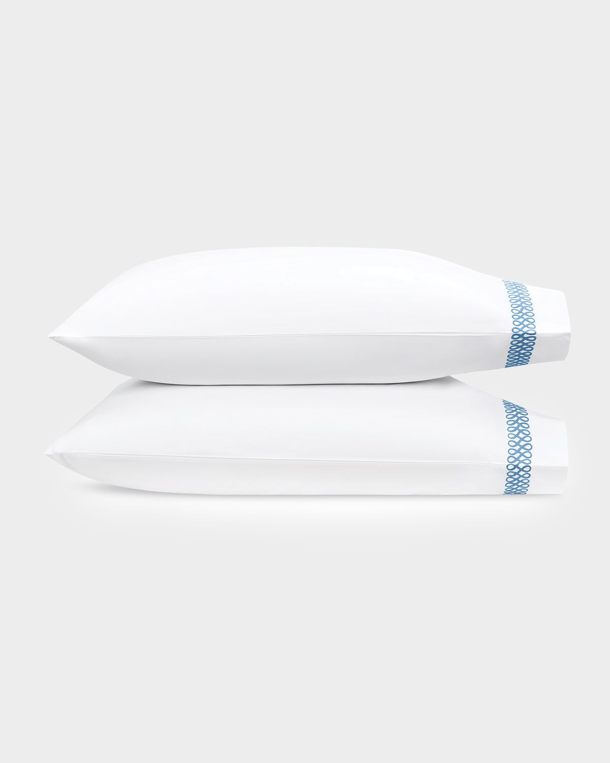 Astor Braid Pillowcases, Pair, Standard