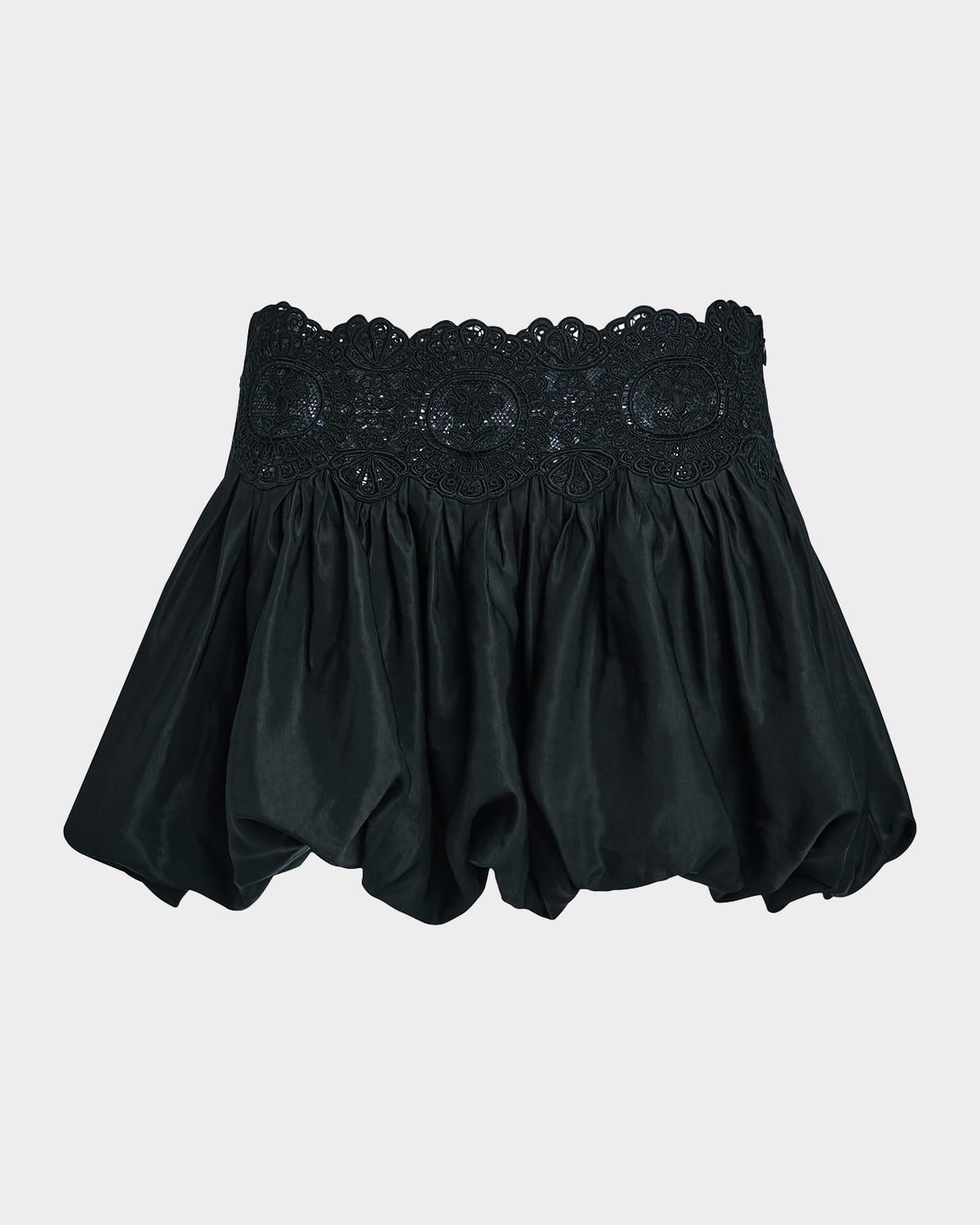 Leighton Embroidered Bubble Skirt