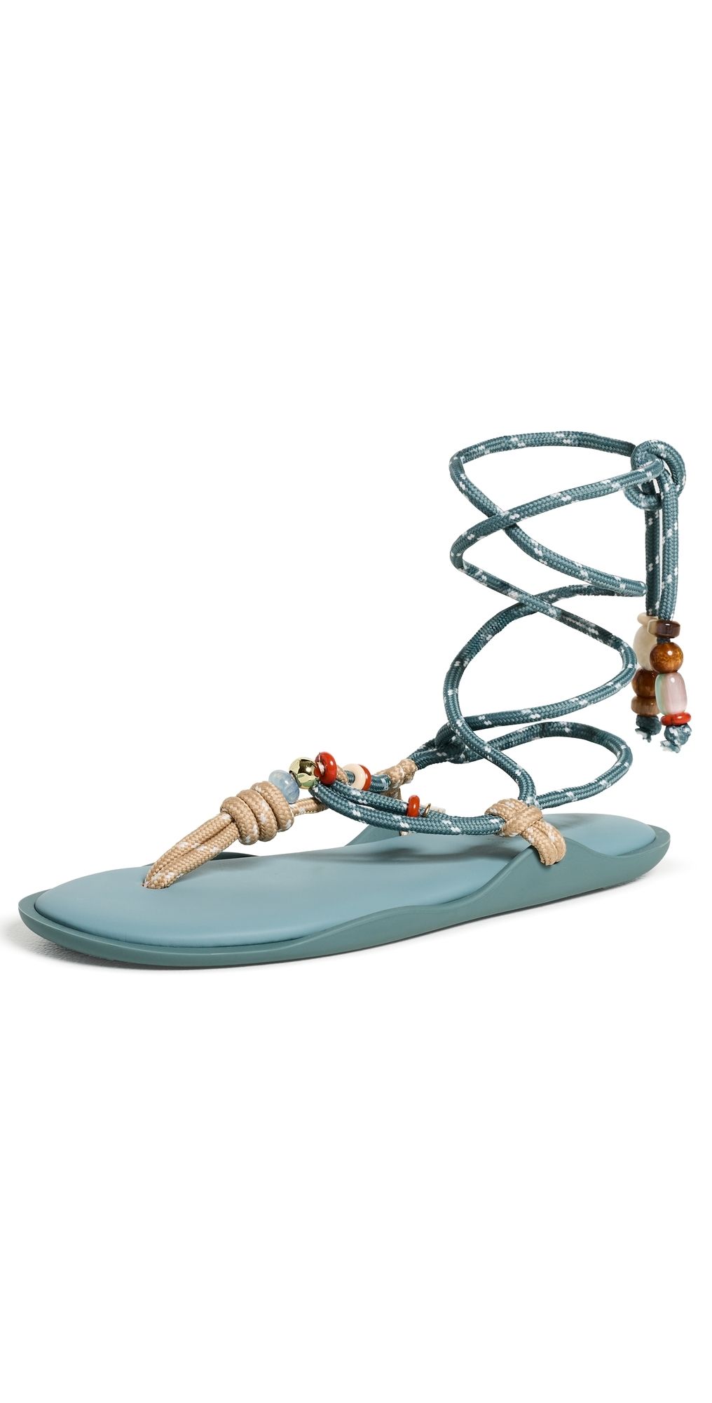 Flòwze Flòwze x Collanine Colorate Flo Twin Sandals Argilla/Teal 36