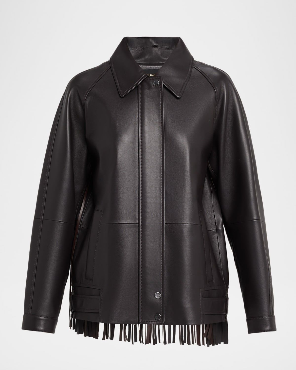 Drake Fringed Leather Jacket