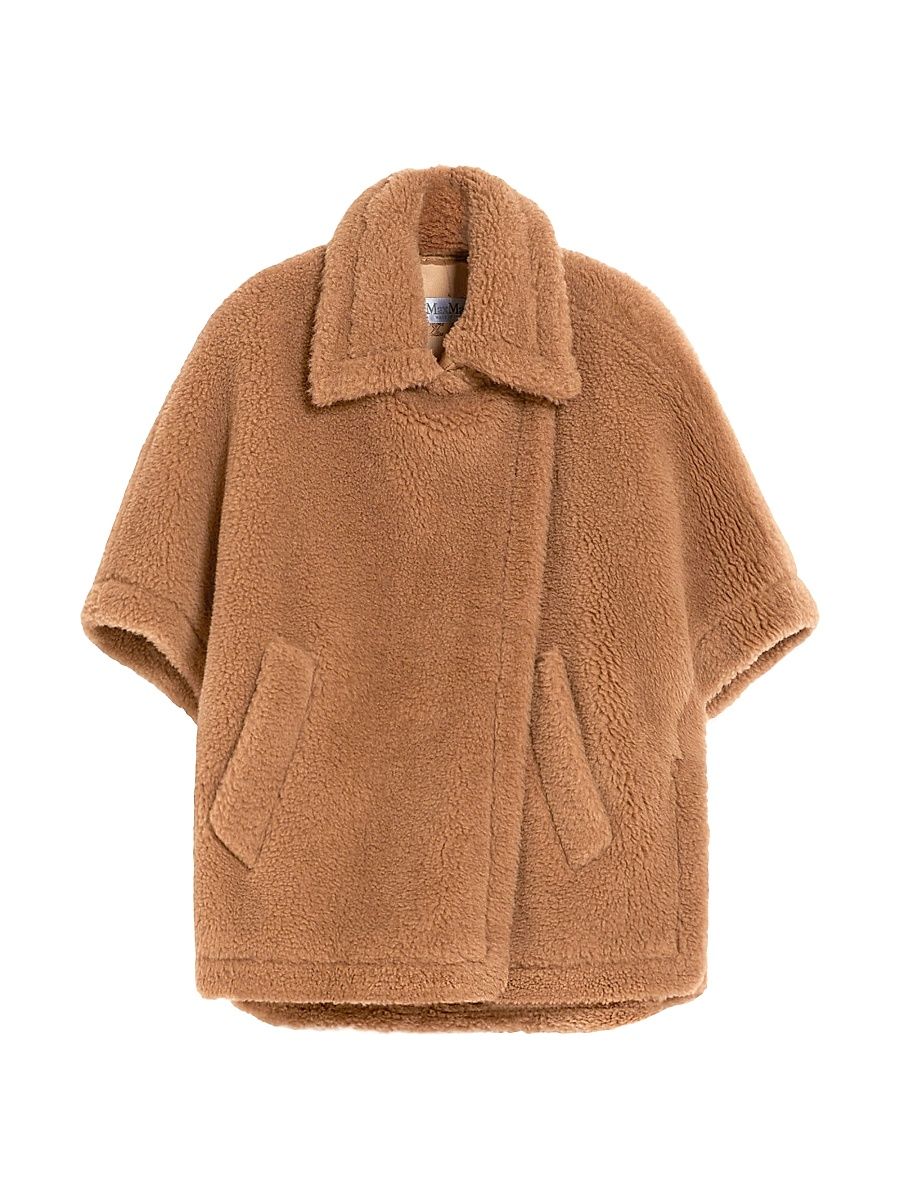 Women's Tebe Alpaca-Blend Coat - Camel