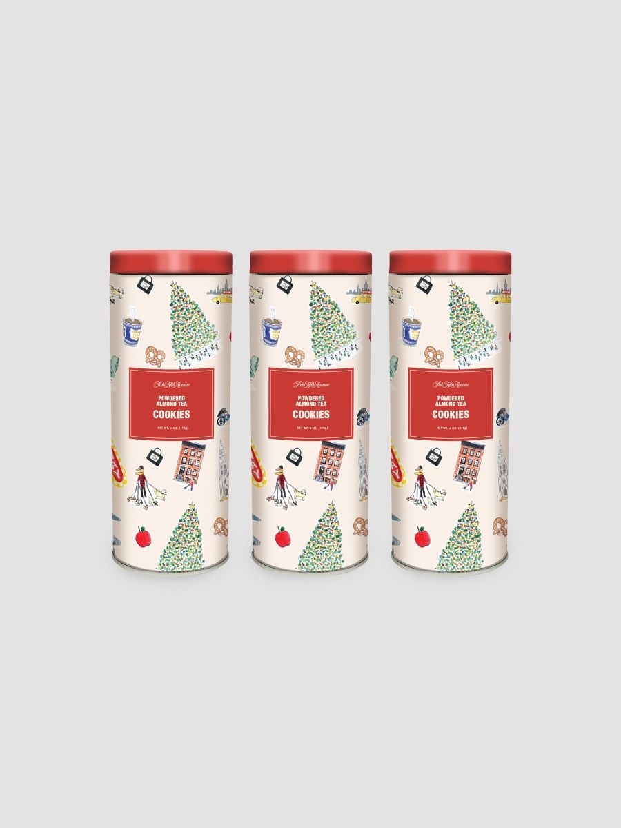 Saks Fifth Avenue 3-Pack Powdered Almond Tea Cookies