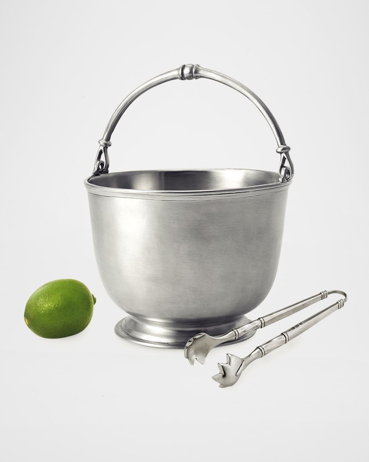 Bar Ice Bucket with Tongs