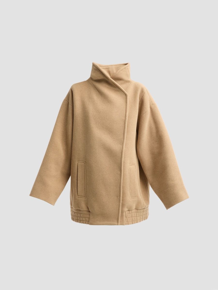 Women's Clooney Wool-Blend Jacket - Beige - Size 4