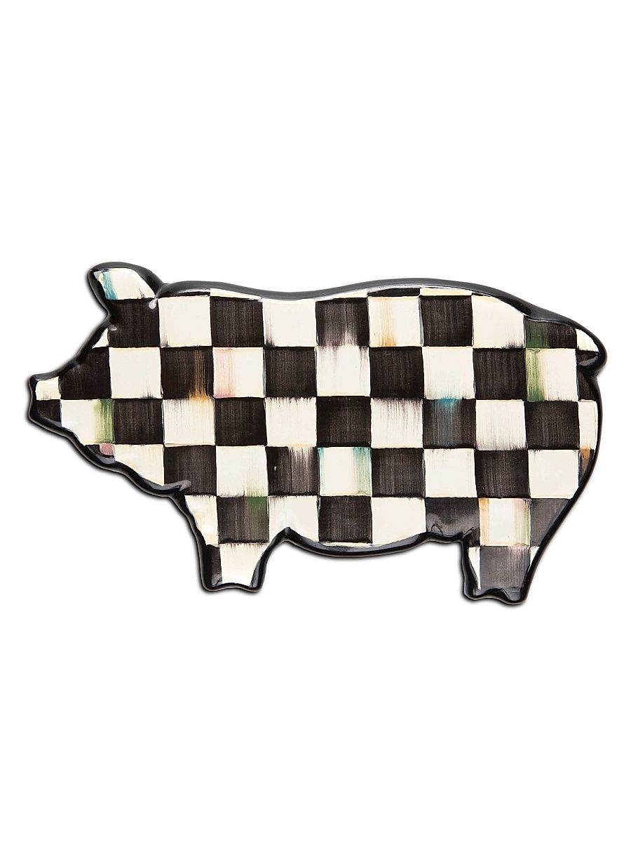 Courtly Check Pig Trivet