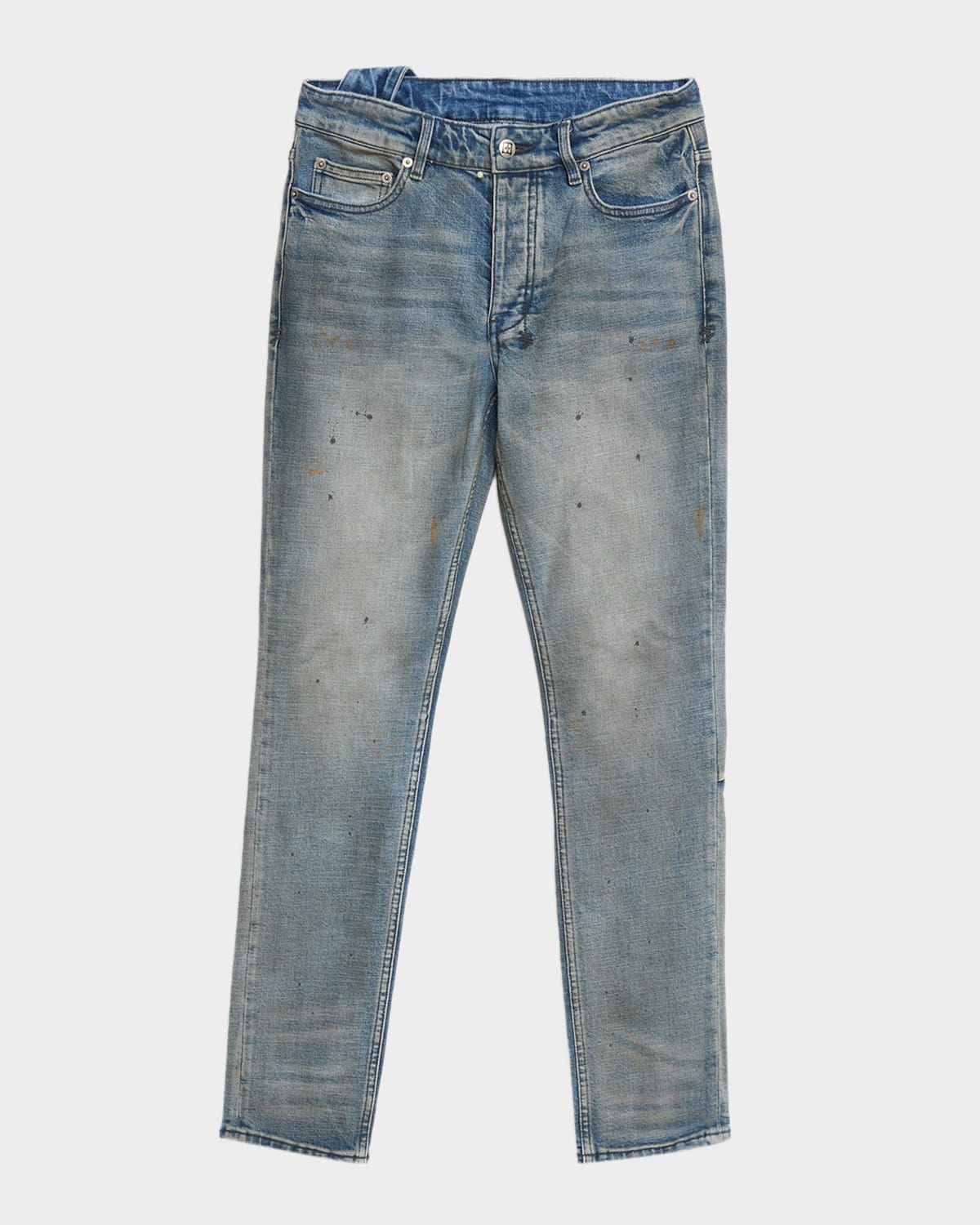 Men & apos;s Chitch Paint Splatter Skinny Jeans