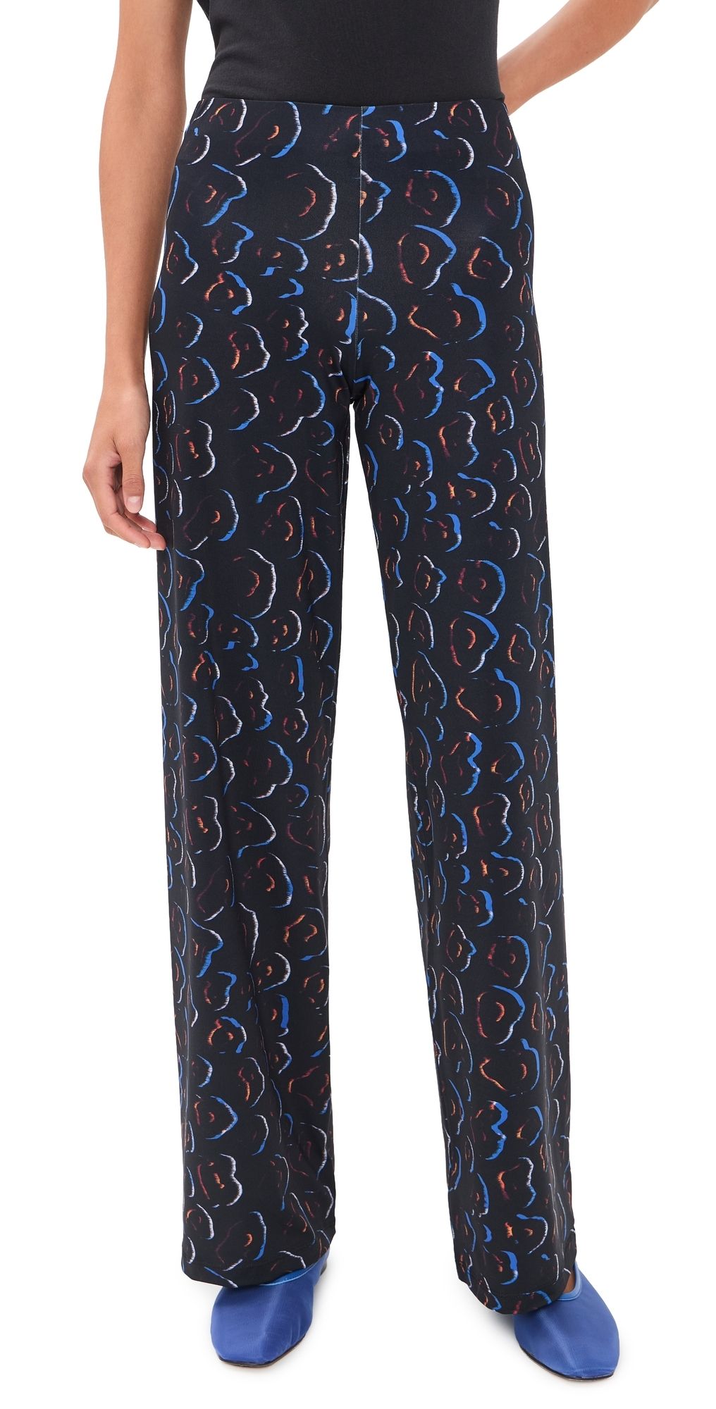 Eywasouls Malibu Leslie Pants Midnight Safari M