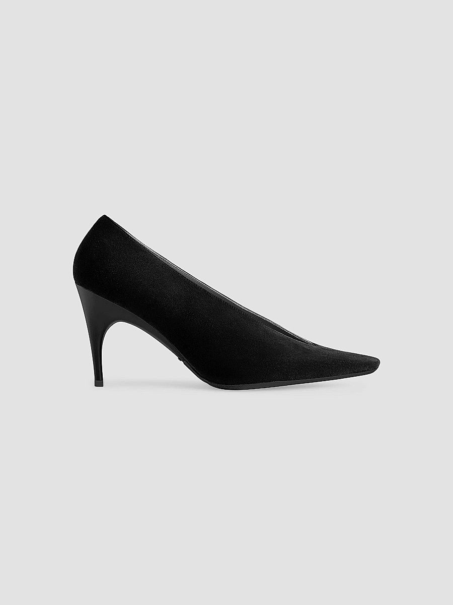 Balenciaga Women's Duchesse Pump Heels - Black - Size 7