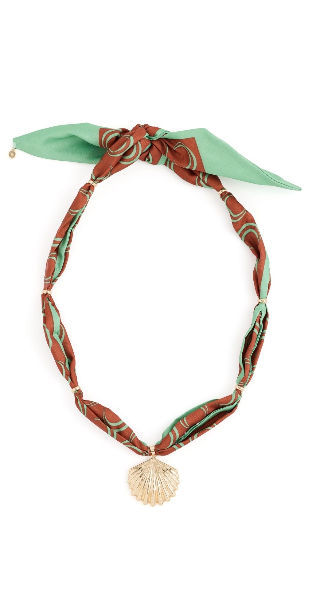 Ettika Resort Scarf Necklace Gold One Size