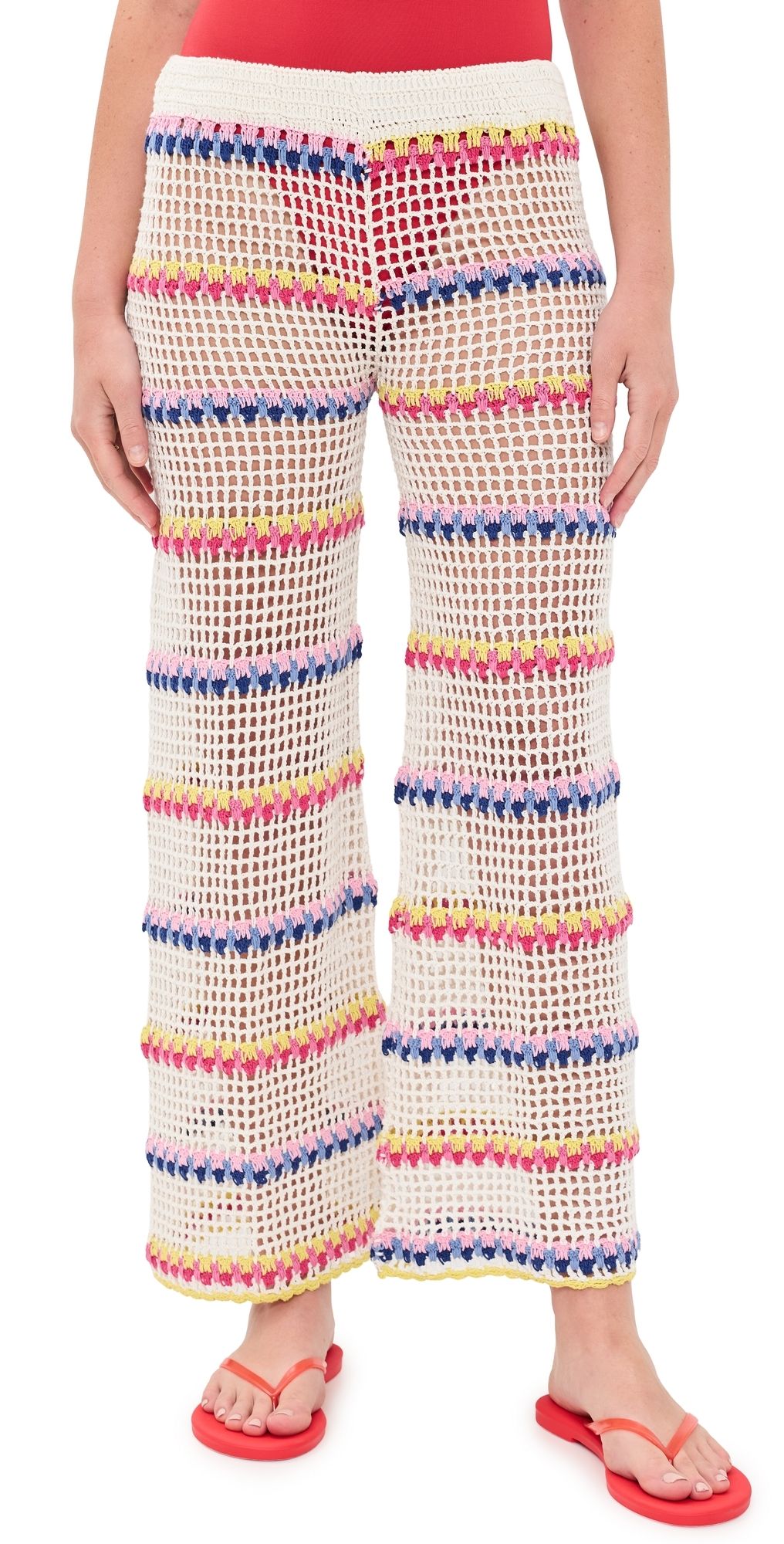 CeliaB Iren Crochet Pants Multi L