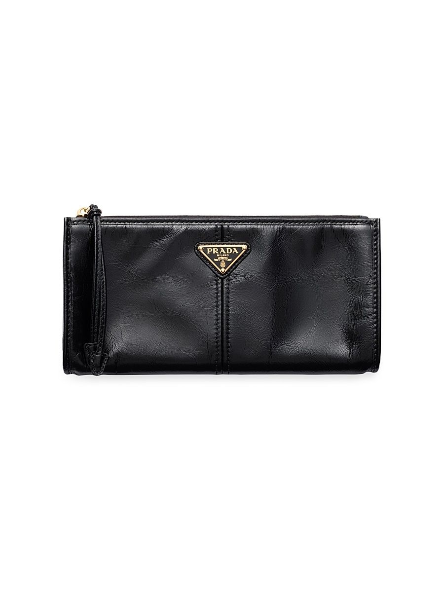 Women's Leather Pouch - Dark Brown
