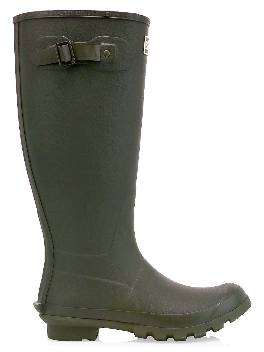 Men's Bede Rubber Rain Boots - Olive - Size 8