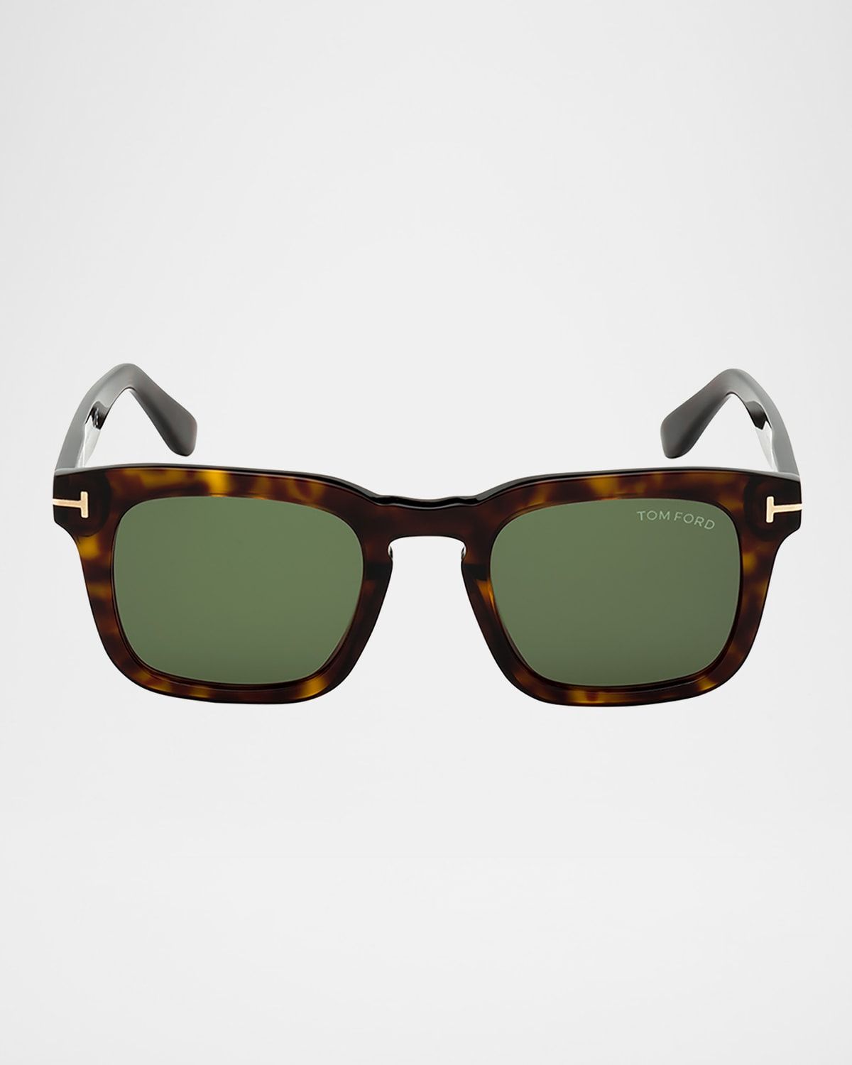 Men & apos;s Dax Square Tortoiseshell Sunglasses