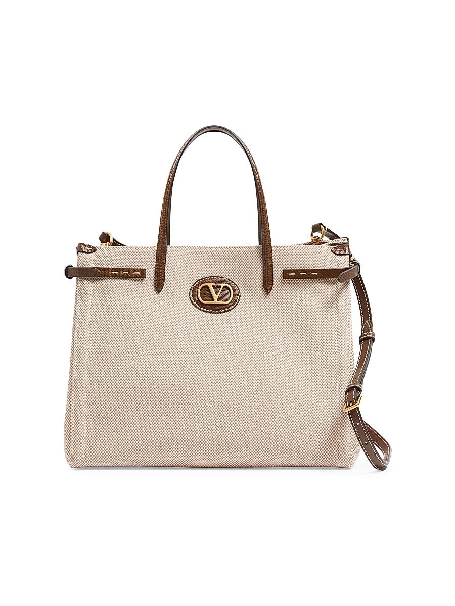 Men's Antibes Canvas Shopping Bag - Natural