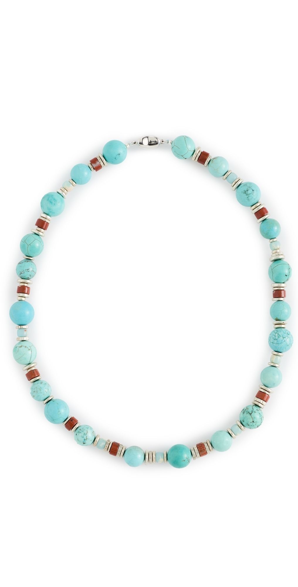 SHASHI Dallas Necklace Turquoise One Size
