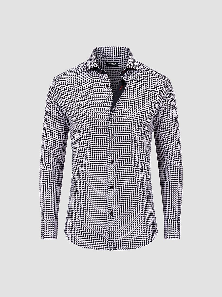 Men's Eins Micro Shirt - Multicolored - Size XL