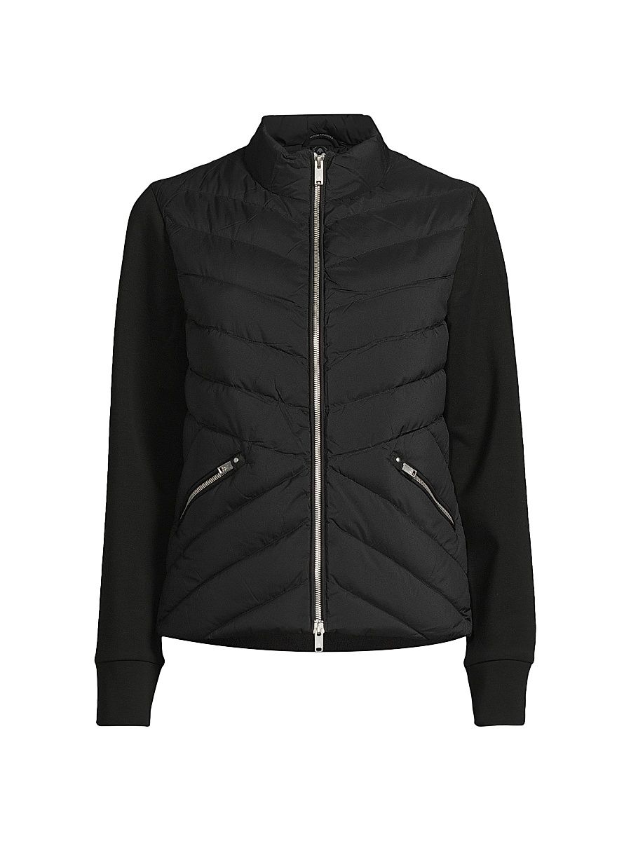 Women's Air Down Beaconsfield Hybrid Jacket - Black - Size Large