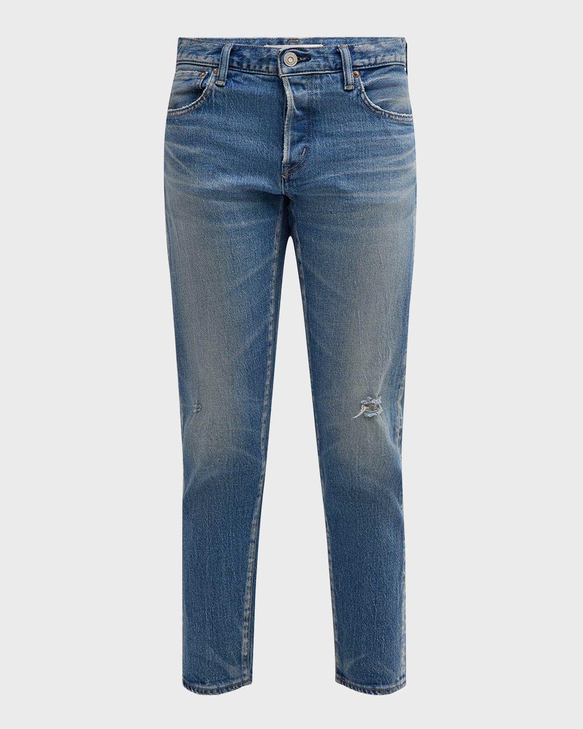 Kendall Tapered Cropped Jeans