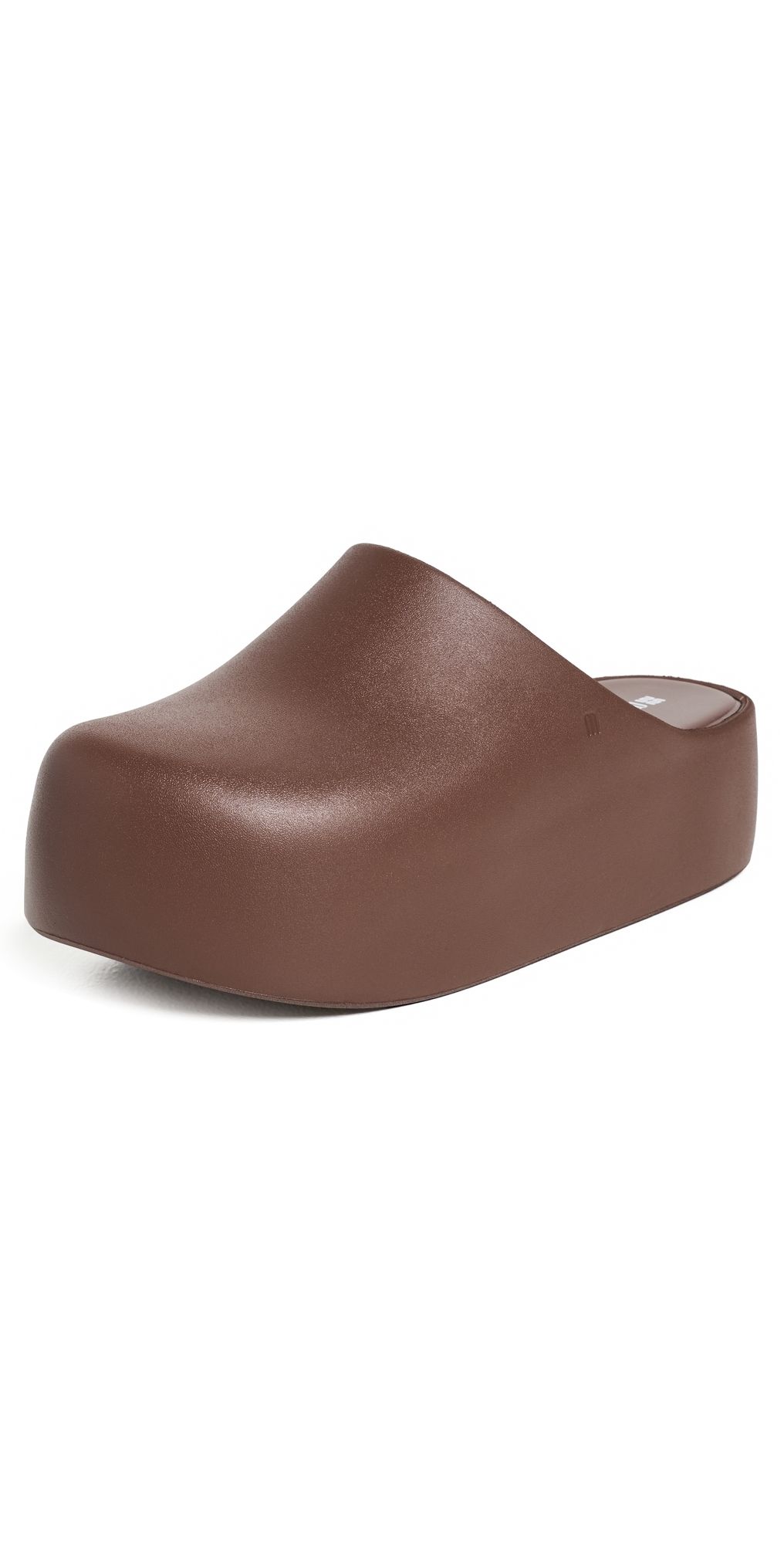 Melissa Free Platform Clogs Brown 9
