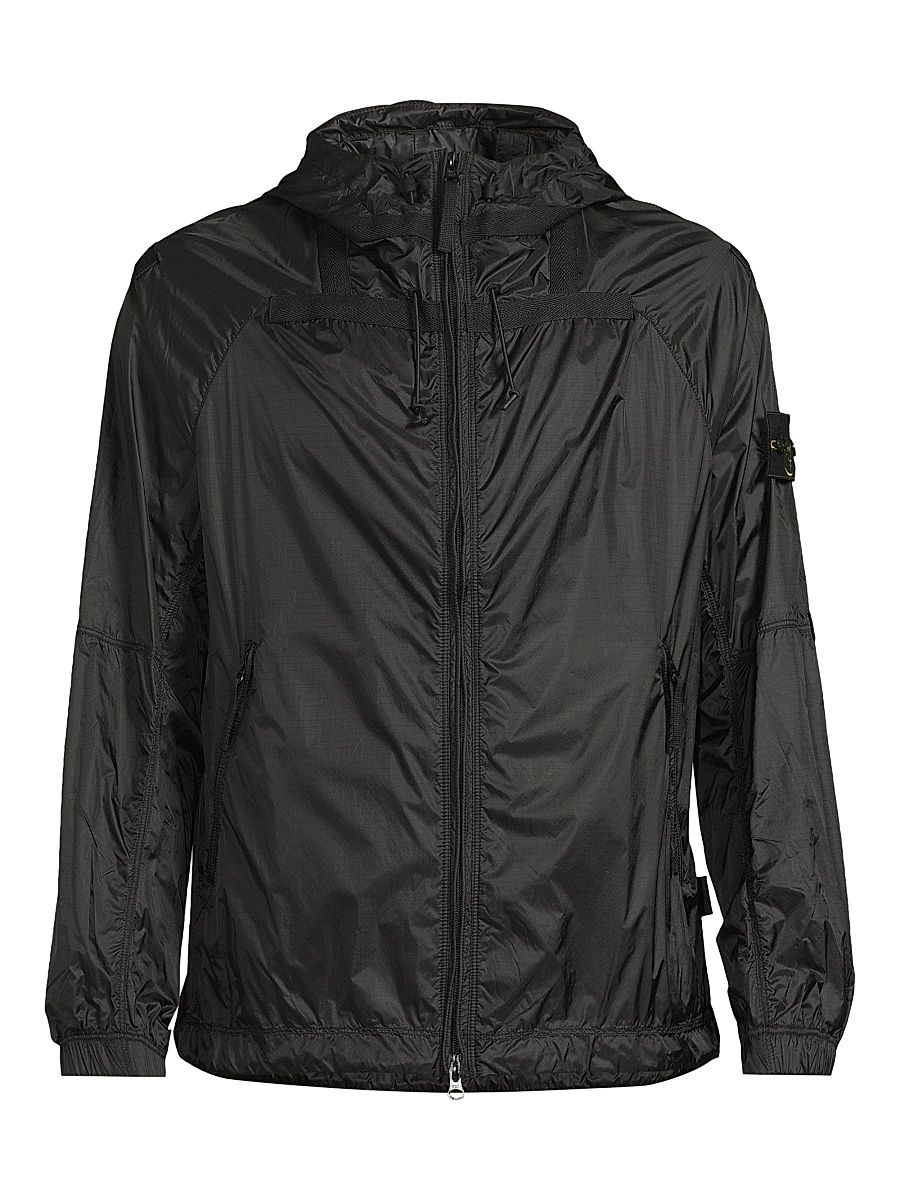 Men's Ripstop Hooded Jacket - Lead Grey - Size XXXL