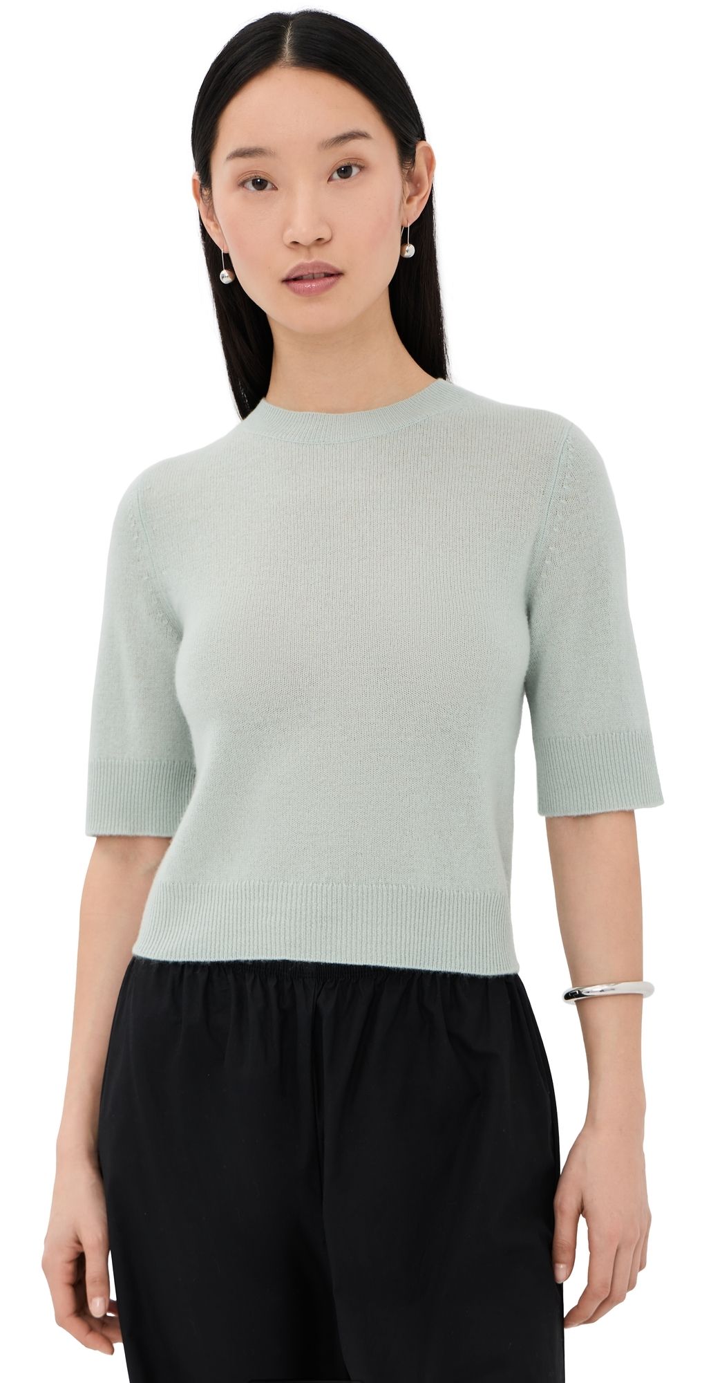 Le Kasha Chypre Cashmere Sweater Lagoon M