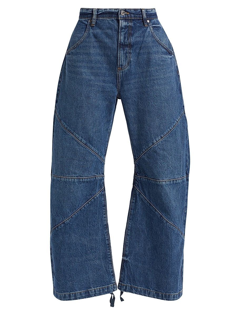 Women's Freddy Denim Cropped Barrel Jeans - Soho - Size 30