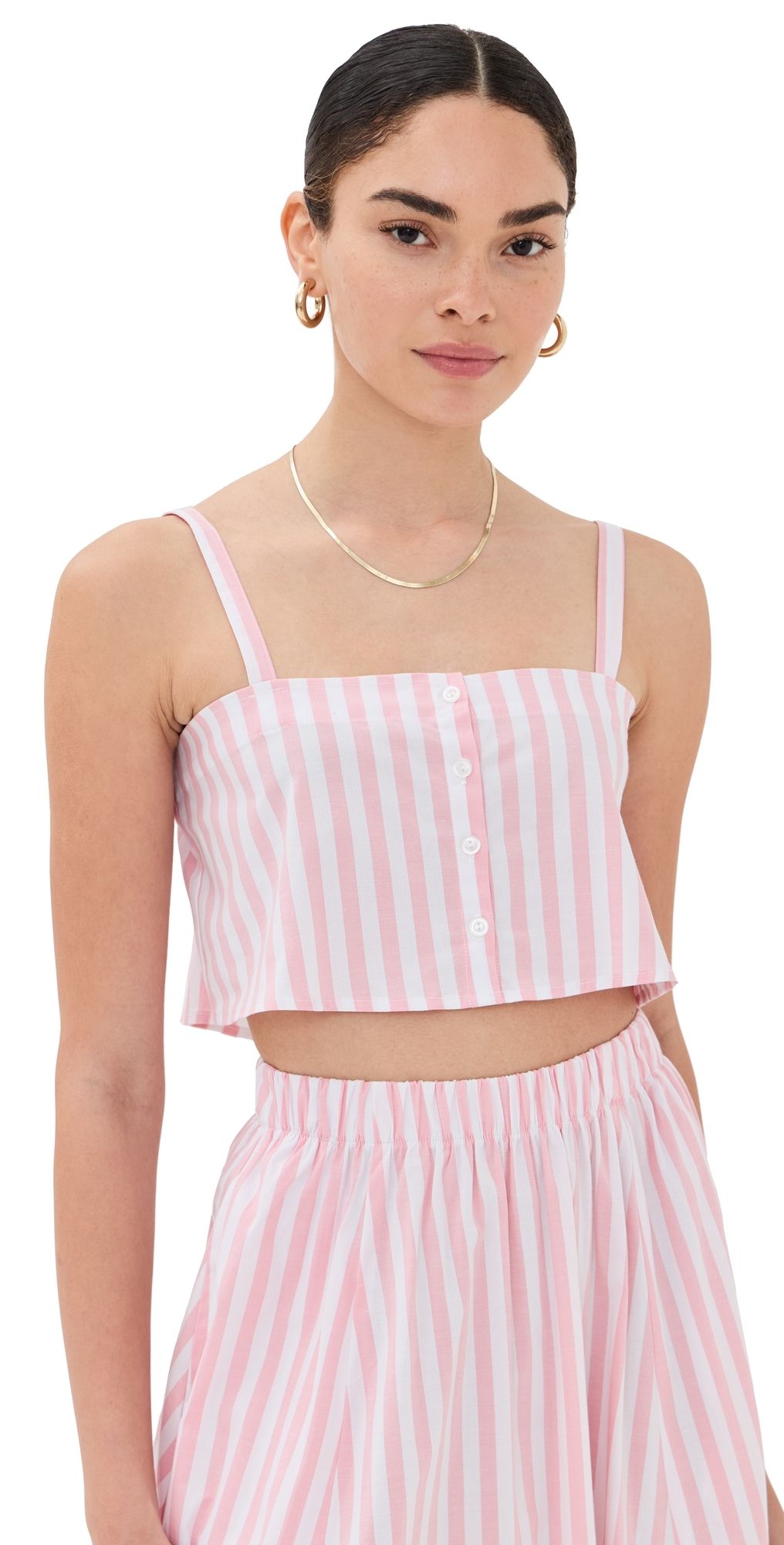 LE BOP Martha Top Blue Stripe M