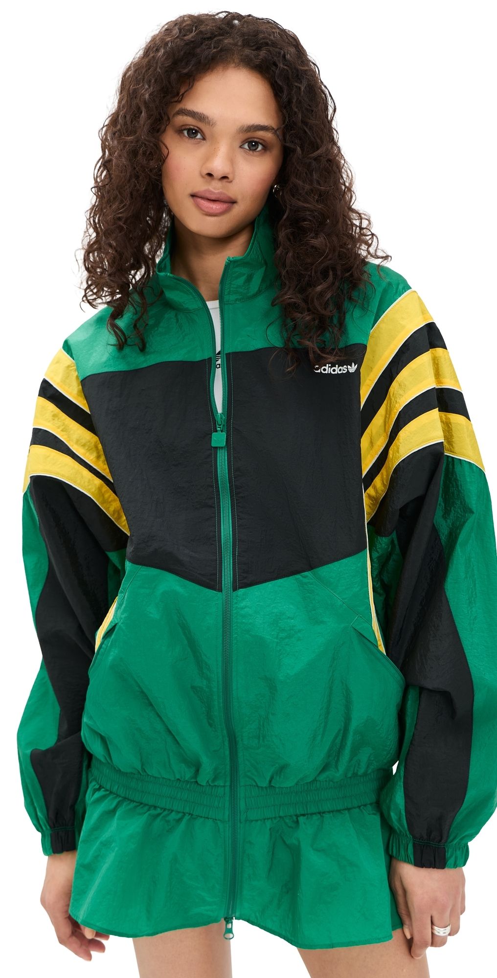 adidas Santiago Track Top Bold Green L