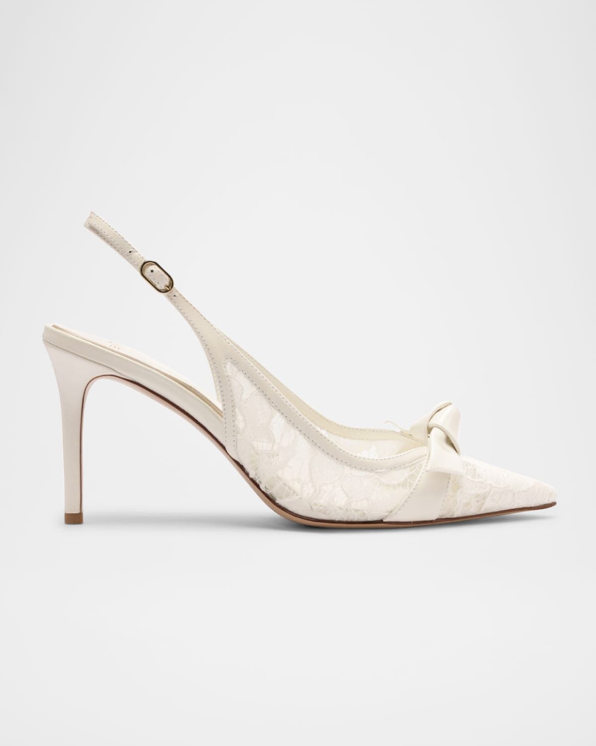 Classic Clarita Lace Slingback Pumps