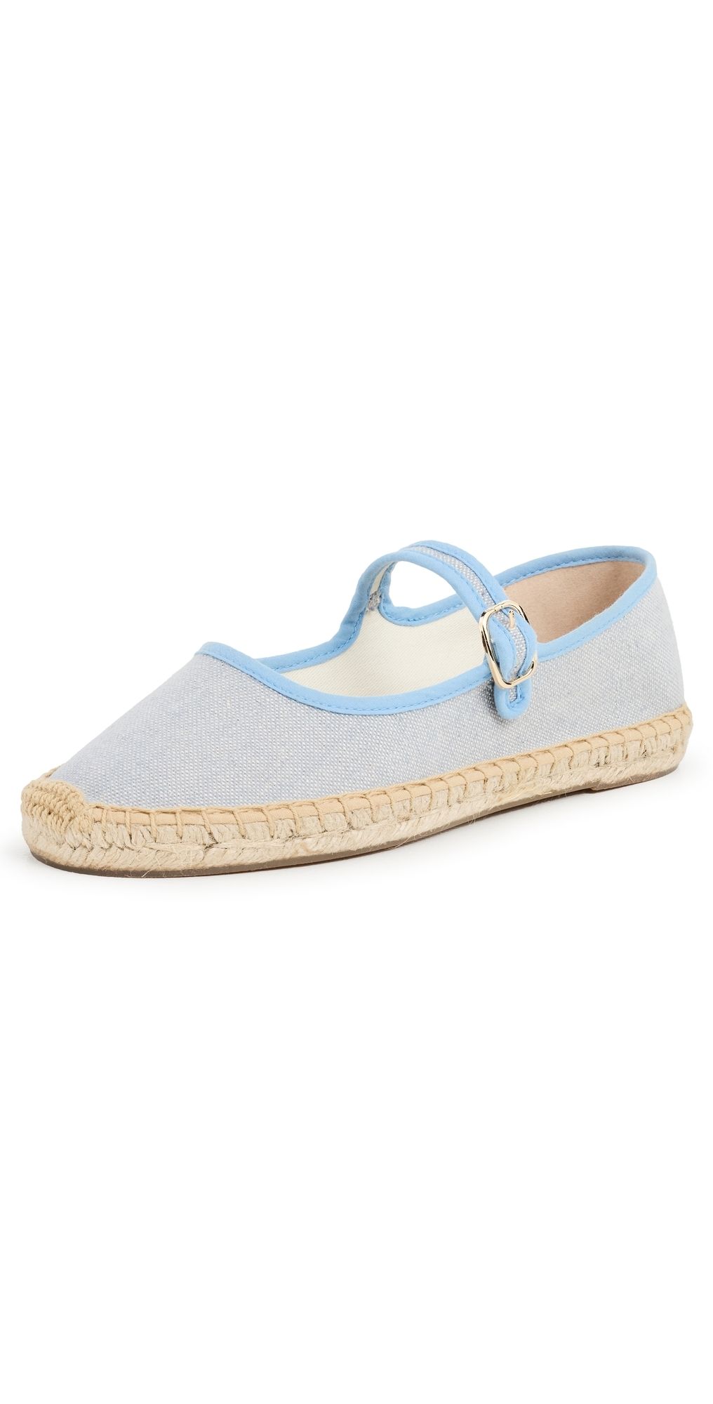 Soludos Mary Jane Espadrilles Dolphin Blue 9-9.5