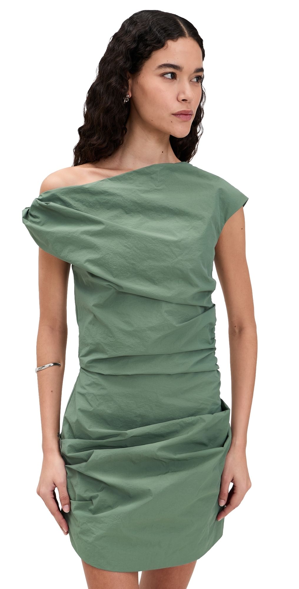 Paris Georgia Remmy Mini Dress Duck Green L