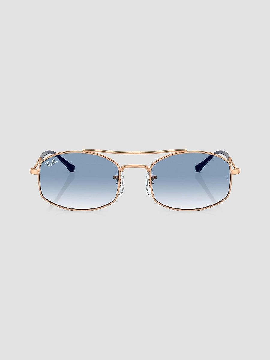 Ray-Ban Women's RB3719 54MM Oval Sunglasses - Rose Gold