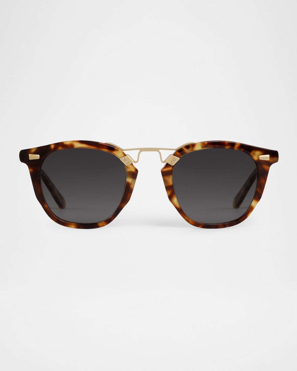 Beau II Acetate & Stainless Steel Square Sunglasses